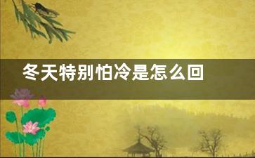 冬天特别怕冷是怎么回事 怕冷是怎么回事？